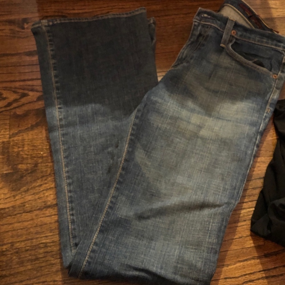 AG 29 jeans. The Angel" is a popular bootcut style. Low waist